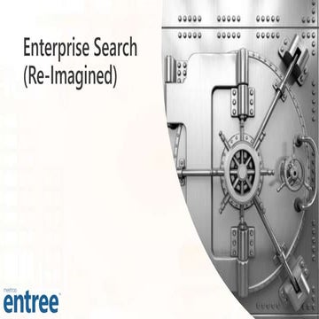 Enterprise Search (re-Imagined)