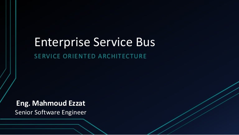 Enterprise service bus thesis