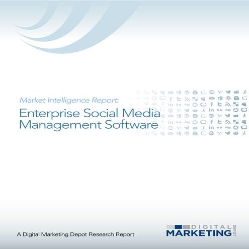 Enterprise social media mgmt tools