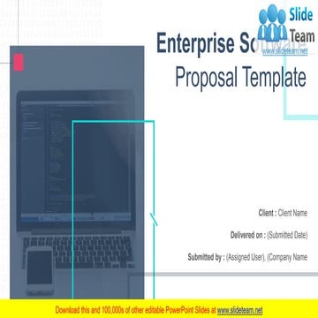 Enterprise Software Proposal Template PowerPoint Presentation Slides