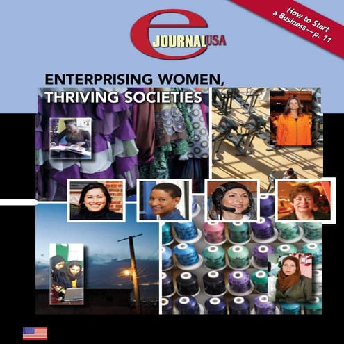 Enterprising Women, Thriving Societies (eJournalUSA)