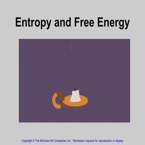 The Fundamental of Chemistry - Entropy and Gibbs Energy