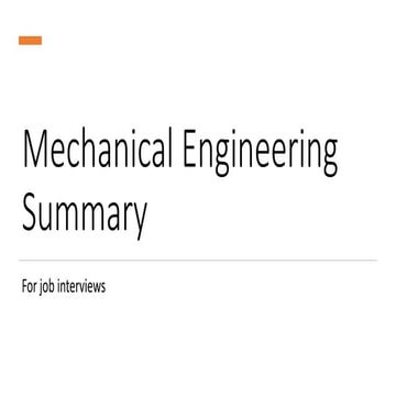 Entire Mechanical Engineering as a Summary.pdf