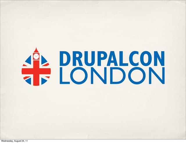 Drupal Entities - Emerging Patterns of Usage