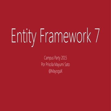 Entity framework 7