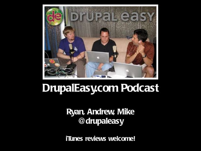 From CCK to Entities in Drupal: New Power Tools