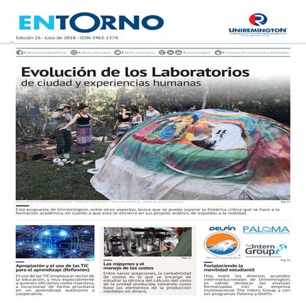 Periódico Entorno Uniremington Julio 2018