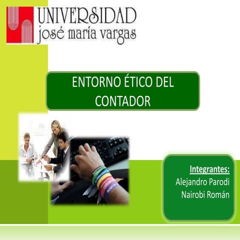 Entorno ético del contador