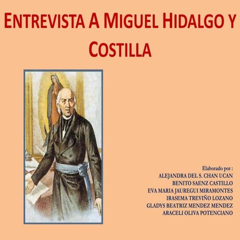 Miguel hidalgo y costilla | PPT