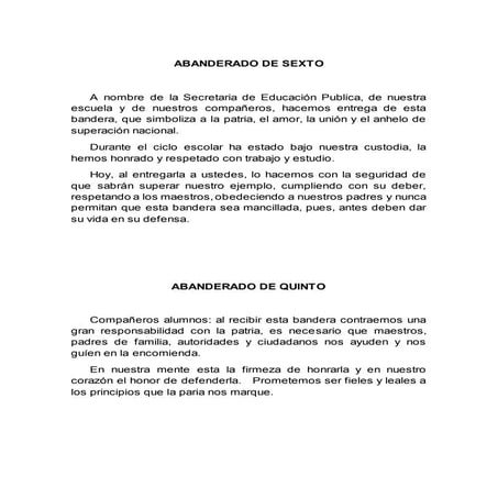 Transmision de bandera | DOCX