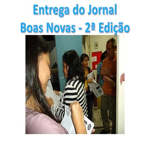 Entrega do jornal