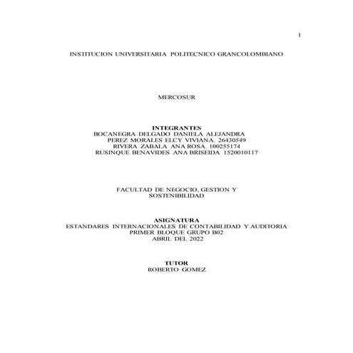 Capitalización de las empresas y los estados | DOCX