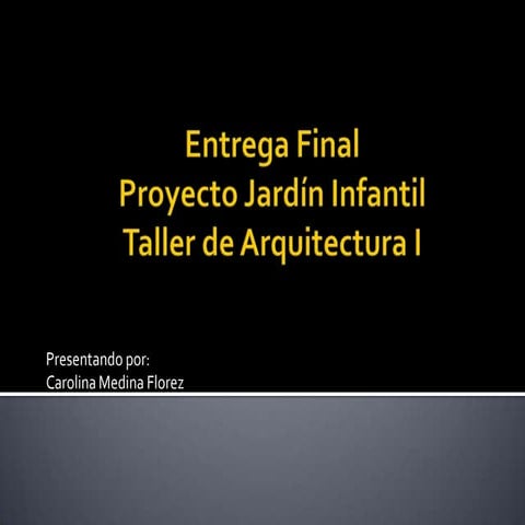 PRESENTACION PROYECTO FINAL VIVIENDA MULTIFAMILIAR | PDF