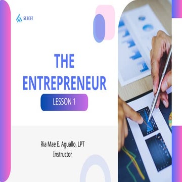 ENTREP LESSON 1.pptx TYPES OF ENTRPRENEUR | PPTX