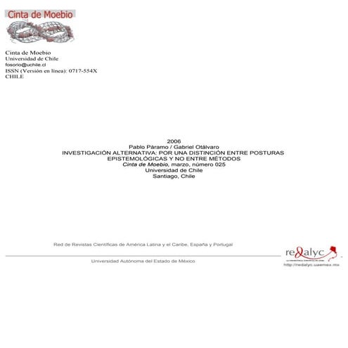 Entre posturas y no entre metodos