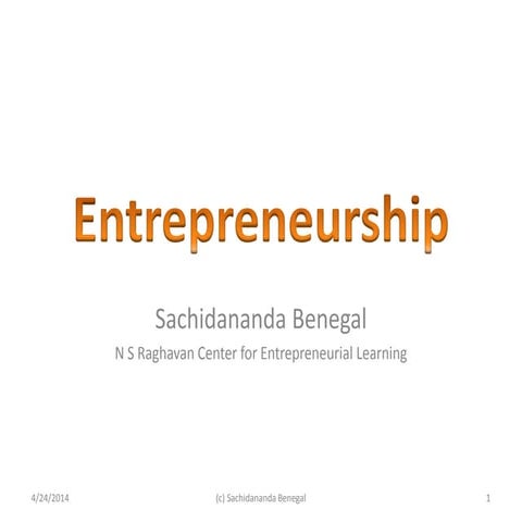 Entrepreneruship- Effectuation & Lean Start up