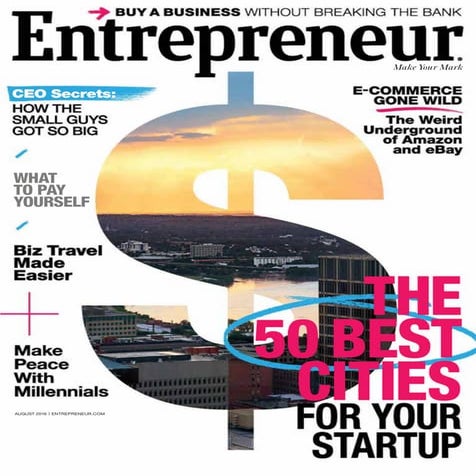 Entrepreneur August 2016 USA