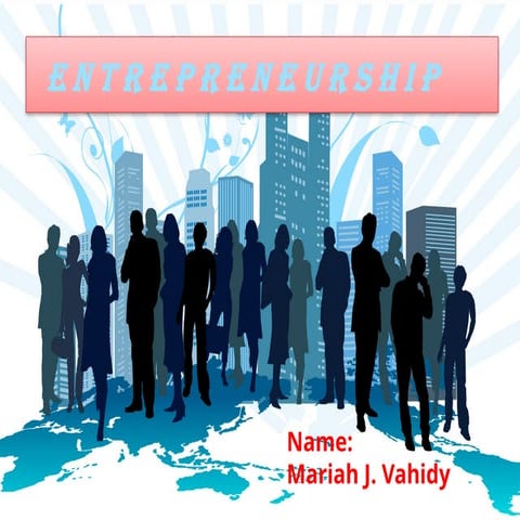 Entrepreneureship Presentation 4 on leadership