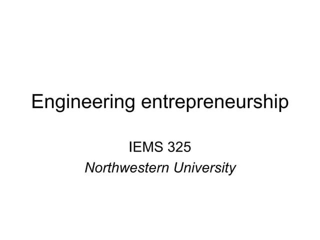 Entrepreneurial2009