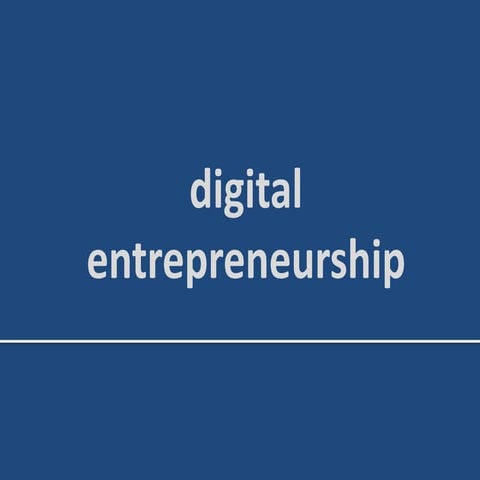 Entrepreneurial Opportunities in Digital Marketing