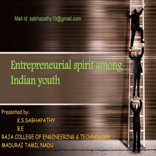 Entrepreneurial spirit among indian...