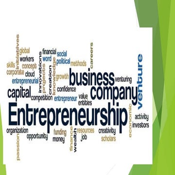 Entrepreneurship