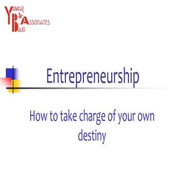 Entrepreneurship