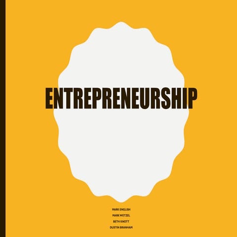 Entrepreneurship