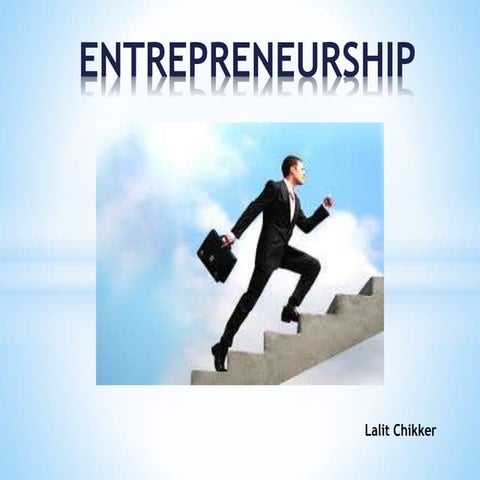 Entrepreneurship