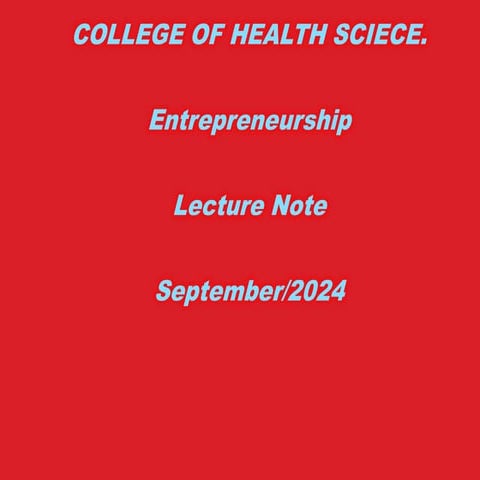 The Entrepreneurship and The Entrepreneur .pdf