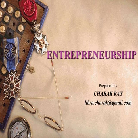 ENTREPRENEURSHIP
