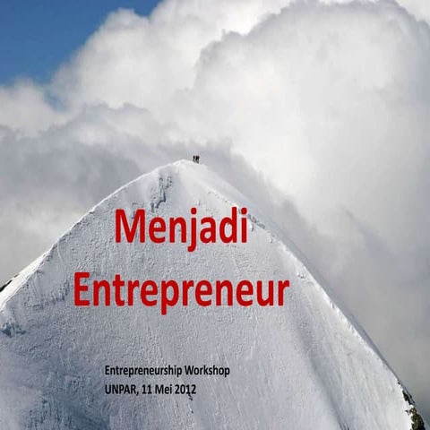 Entrepreneurship   unpar