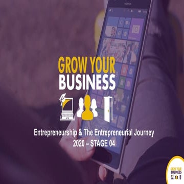 Photo inspiration: Beginning Entrepreneurship Journey Reference: Entrepreneurship And The Entrepreneurial Journey 2020 04