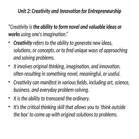 Creativity and innovation for entrepreneurship.pptx