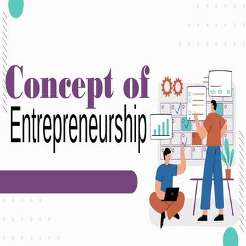 Concept of Entrepreneurship Grade twelve