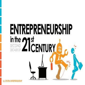 Entrepreneurship in the Second Decade of 21st Century