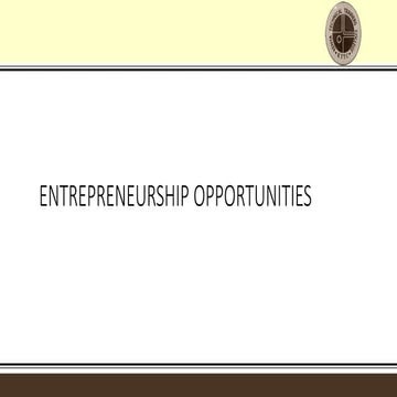 ENTREPRENEURSHIP OPPORTUNITIES TOPIC 3.pptx