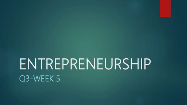 ENTREPRENEURSHIP week 5-PPT.pptx