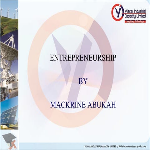 Entrepreneurship Tips with Viscar