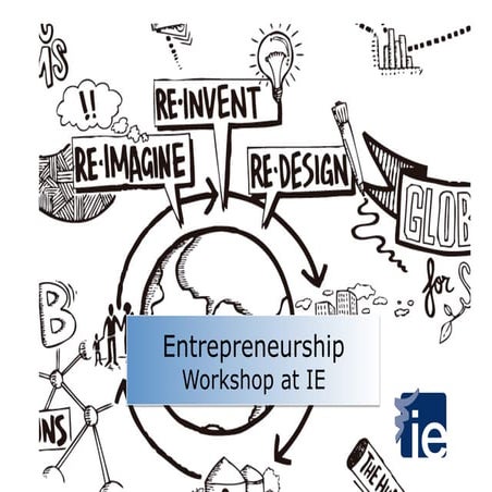 Entrepreneurship Workshop at IE
