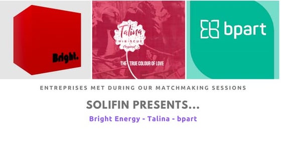 Solifin Matchmaking session - october 2019 | PPT