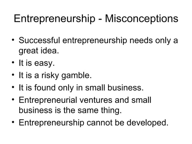 Entreprenuership