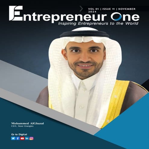 Entrepreneur One Magazine Inspring the world. | PPTX