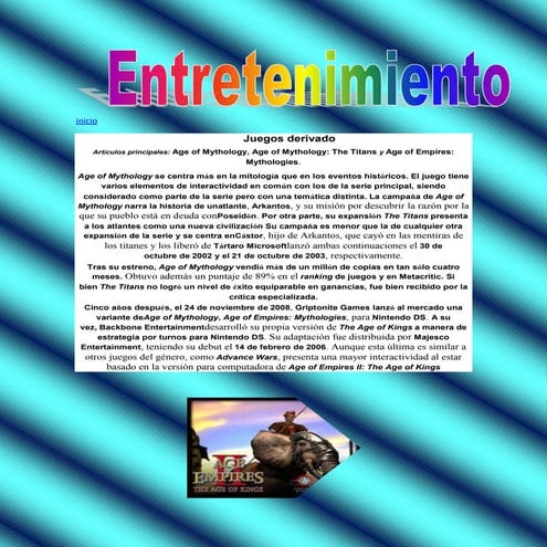 Entretenimiento