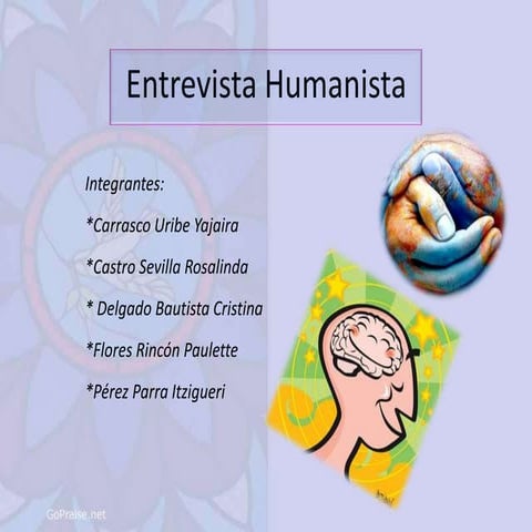 Entrevista humanista