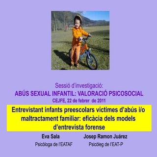 Abús sexual infantil. Valoració psi...