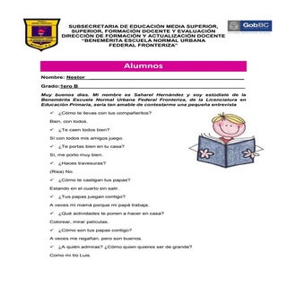 Entrevistas contestadas