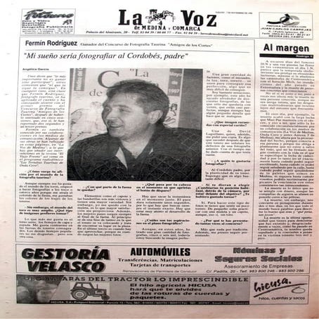 Entrevistas en La Voz de Medina