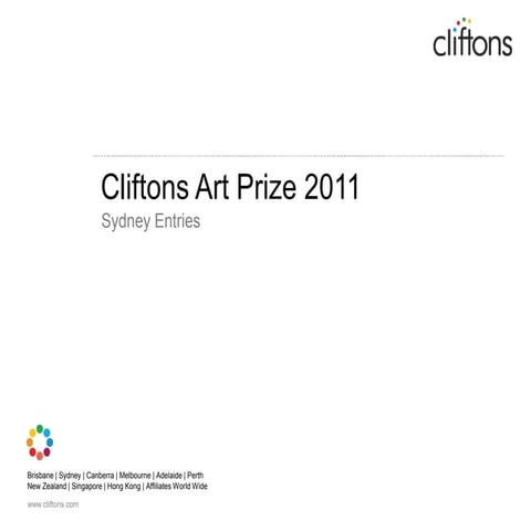 Cliftons Sydney Art Prize Entries 2011