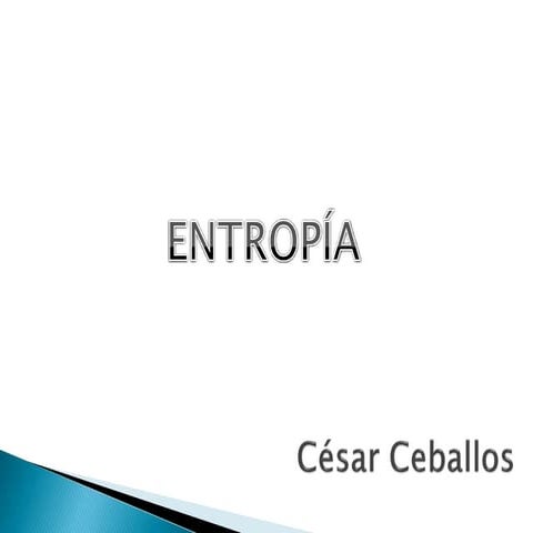 Entropía